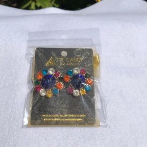 Multicolor Statement Earrings
